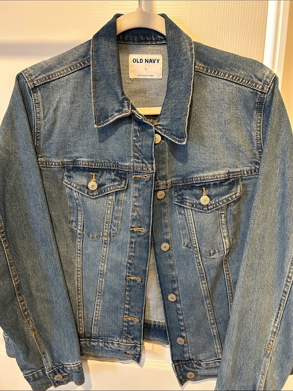 Old Navy Light Blue Denim Trucker Jacket